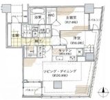 クレッセント川崎タワー 27階 間取り図