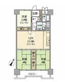 シティコープ豊洲 5階 間取り図