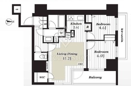 シティインデックス西日暮里 2階 間取り図
