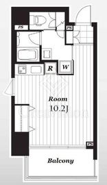 レックス芝浦 9階 間取り図