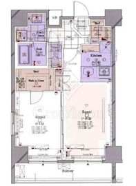 コンシェリア芝公園マスターズヴィラ 3階 間取り図