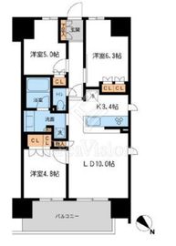 BLESS宮崎台 (ブレス宮崎台) 514 間取り図