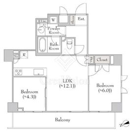 CANVASS板橋 1004 間取り図