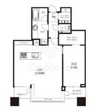 パークコート虎ノ門愛宕タワー 24階 間取り図