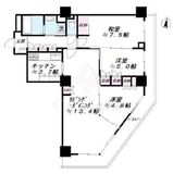 ジェイタワー西大井 28階 間取り図