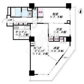 ジェイタワー西大井 28階 間取り図
