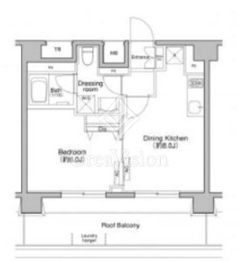 プラウドフラット荻窪Ⅱ 902 間取り図