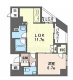 ザ・パークハウス三鷹レジデンス 6階 間取り図