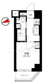 ハーモニーレジデンス品川ウエスト#002 2階 間取り図