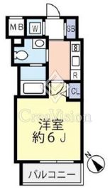 グランヴァン横濱反町 803 間取り図
