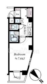 ミリオンガーデン小石川 4階 間取り図