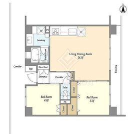 HF大森町レジデンス 205 間取り図