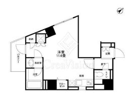 季美　東大井 401 間取り図