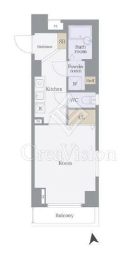 スカイコート本郷東大前壱番館 12階 間取り図