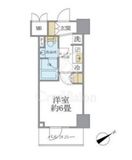 レスピール川崎 1006 間取り図
