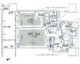 グランドシティタワー池袋 11階 間取り図