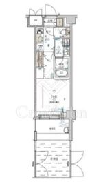 クレイシア両国カルミナ 102 間取り図