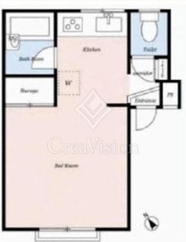 セントラル西麻布 3階 間取り図