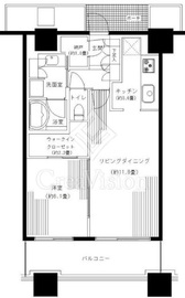 パークタワー横浜ステーションプレミア 19階 間取り図