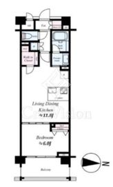 グラントレゾール駒形 6階 間取り図