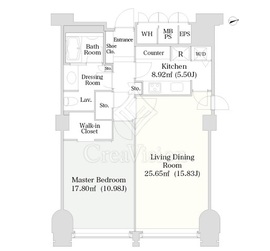 ラ・トゥール千代田 2204 間取り図