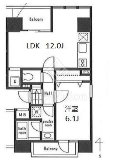 Panache（パナシェ） 3階 間取り図