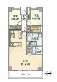 東建ニューハイツ元加賀 5階 間取り図