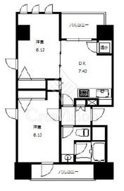 Panache（パナシェ） 6階 間取り図