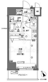 ZOOM横浜 9階 間取り図
