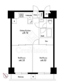 ライオンズマンション目黒青葉台タウンハウス 10階 間取り図