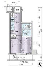 メインステージ代々木公園 2階 間取り図