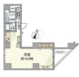 日神デュオステージ笹塚東館 14階 間取り図