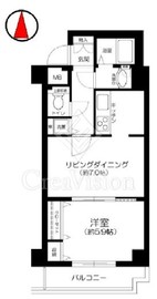 メインステージ広尾 3階 間取り図
