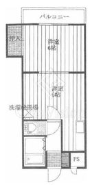 ヴィラローザ浜松町 4階 間取り図