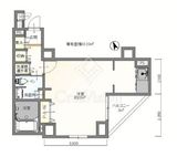 トーシンフェニックス新橋弐番館 3階 間取り図