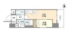 リアンシエルブルー田端 202 間取り図
