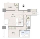シティタワー高輪 30階 間取り図