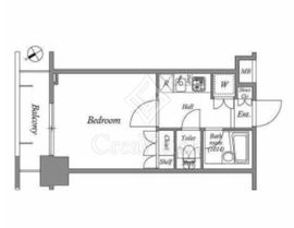レジデンス横濱関内 507 間取り図