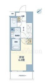 エステムコート横濱反町Ⅱ 3階 間取り図
