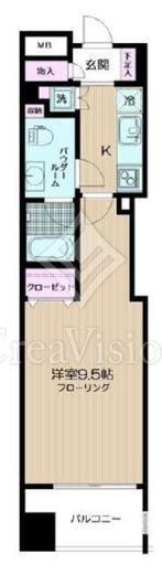 日神デュオステージ横濱マリンスクエア 5階 間取り図