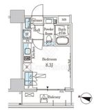 パークアクシス横濱高島町 706 間取り図