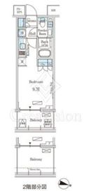 パークアクシス横濱高島町 212 間取り図