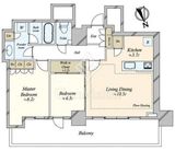 浅草タワー 20階 間取り図