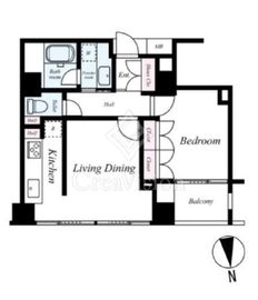 グランドメゾン永福町 2階 間取り図