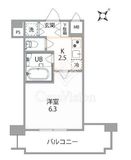 ステージファースト神楽坂 10階 間取り図