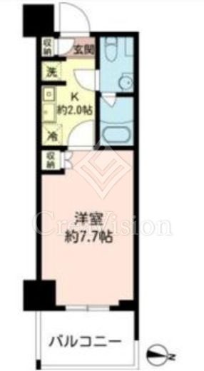 MFPRコート木場公園 1213 間取り図