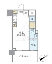 カーサ ヴェデュータ 503 間取り図