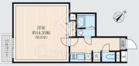 AMI東池袋 804 間取り図