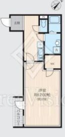 AMI東池袋 601 間取り図