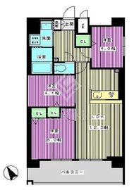プレシャス川崎ブリシアコート 10階 間取り図